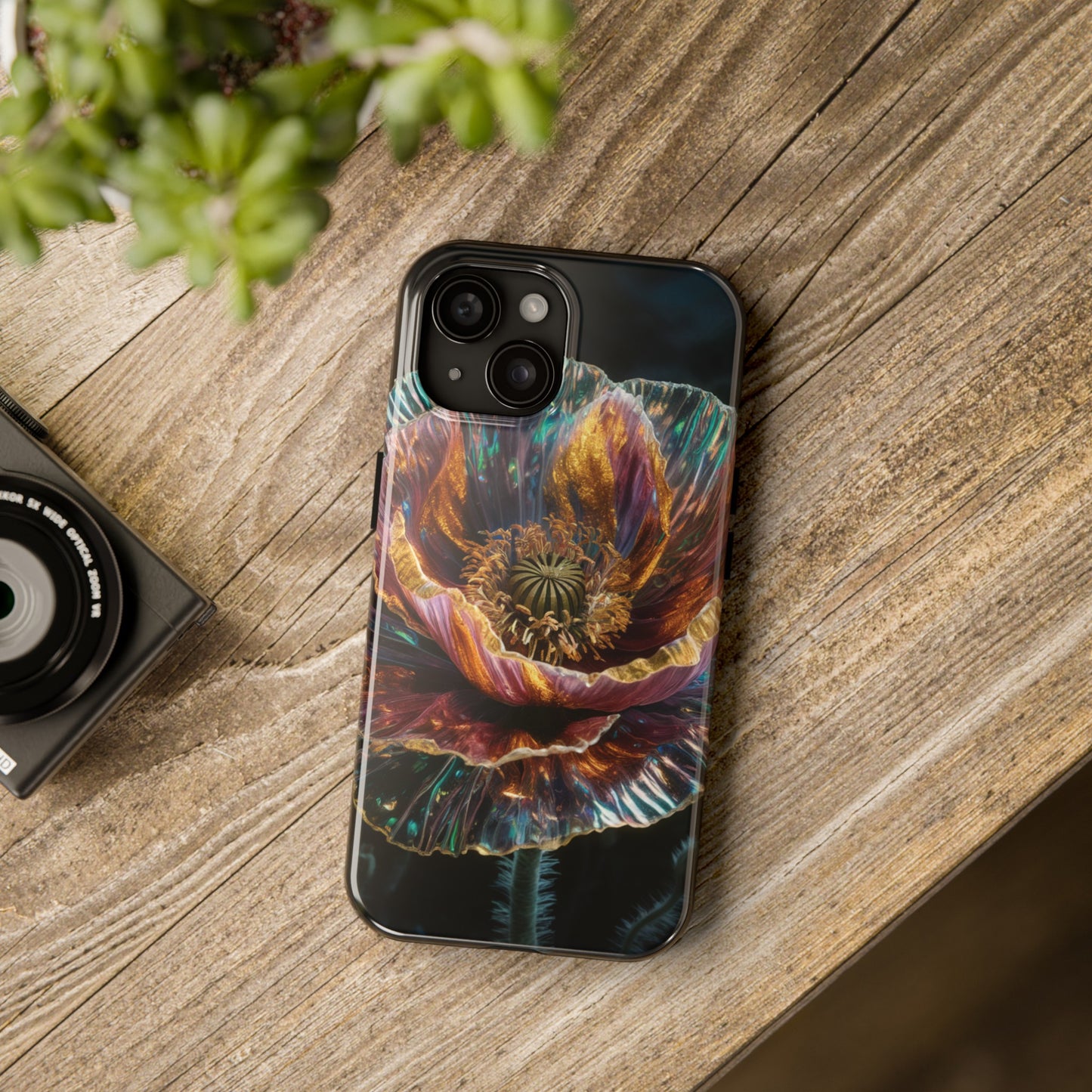 Ethereal Poppy Glow - Tough Phone Cases