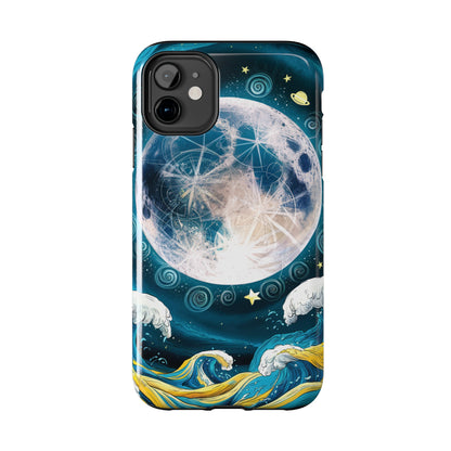 Full Moon Serenity - Tough Phone Cases