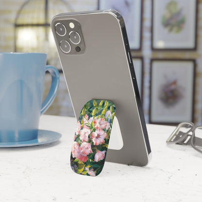 Pink Garden Haven - Phone Click-On Grip