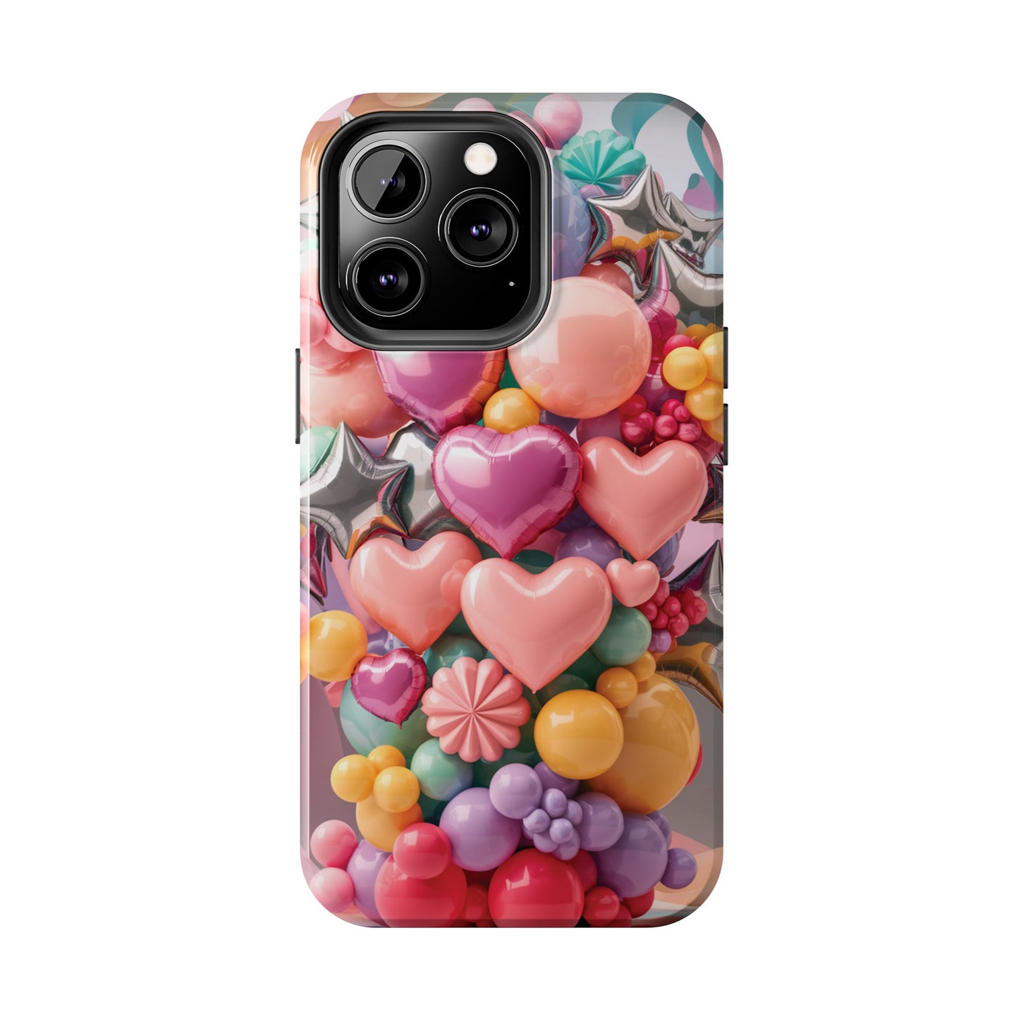 Pastel Dreams: Array of Balloons - Tough Phone Cases