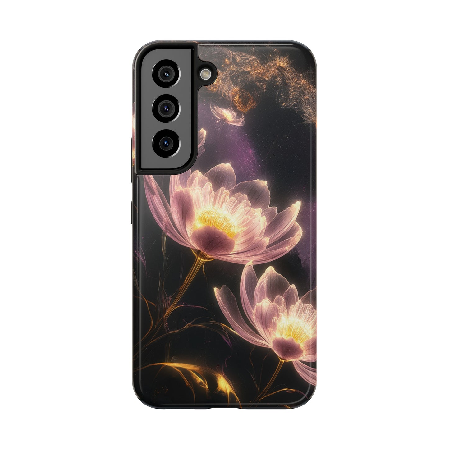 Night Lotus Glow - Tough Phone Cases