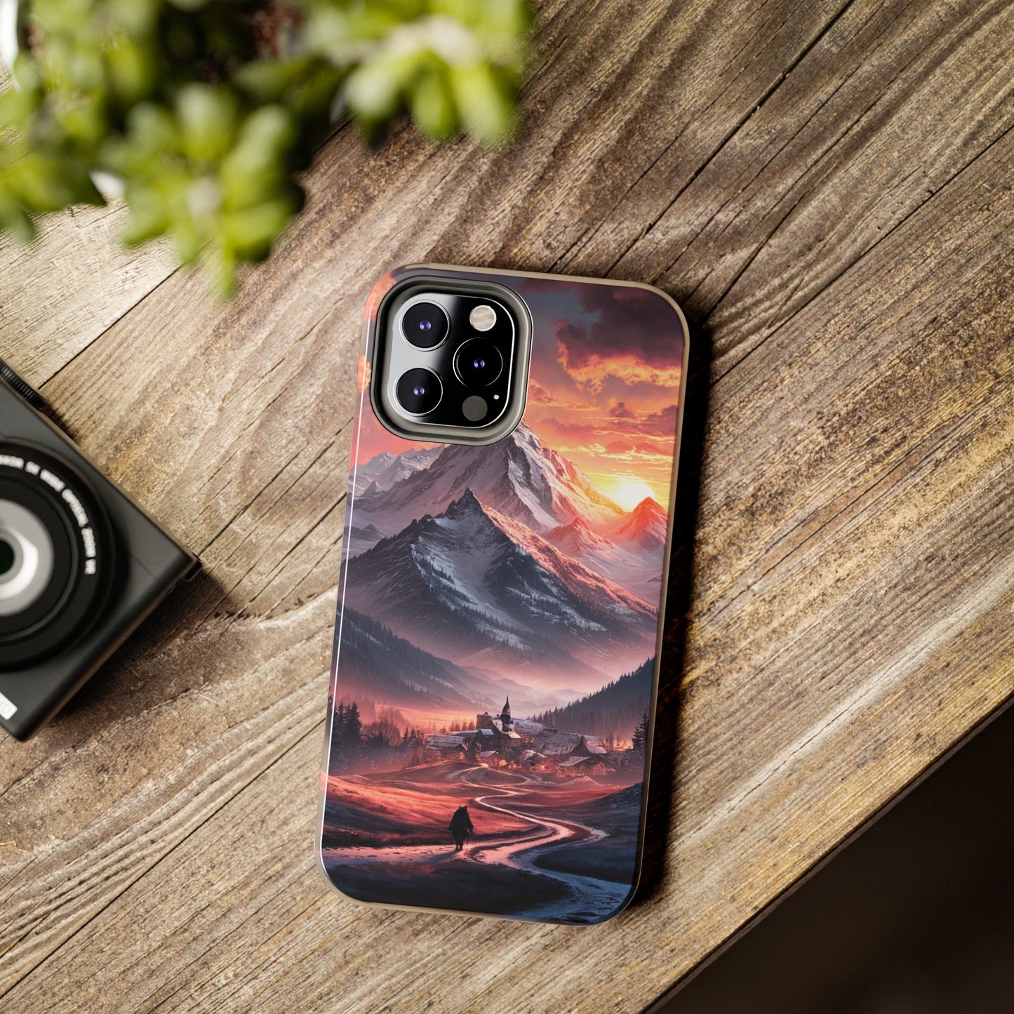 Vistas of Mountains - Tough Phone Cases