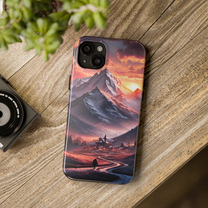 Vistas of Mountains - Tough Phone Cases