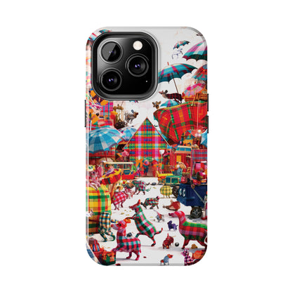 Plaid Oddities - Tough Phone Cases