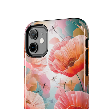Whimsical Wings and Petal Whispers - Tough Phone Cases