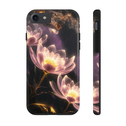 Night Lotus Glow - Tough Phone Cases