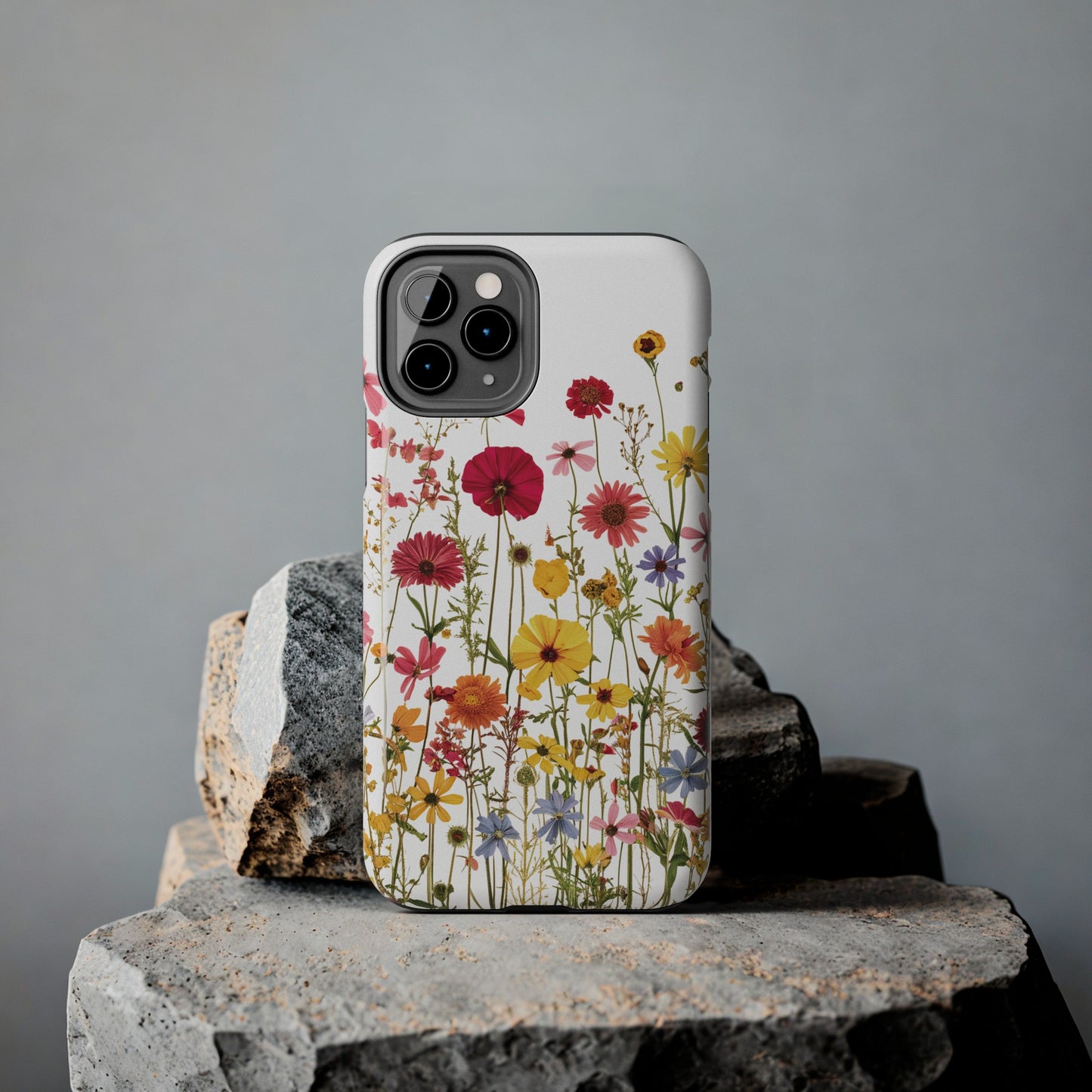 Row of Blooms - Tough Phone Cases