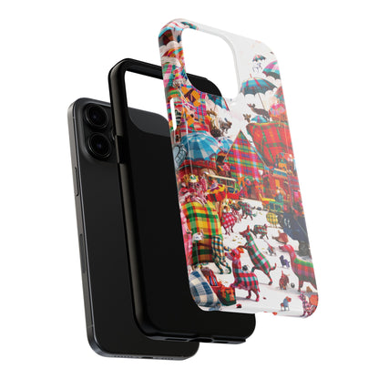 Plaid Oddities - Tough Phone Cases