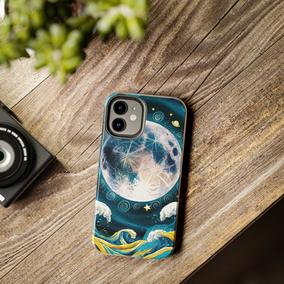 Full Moon Serenity - Tough Phone Cases