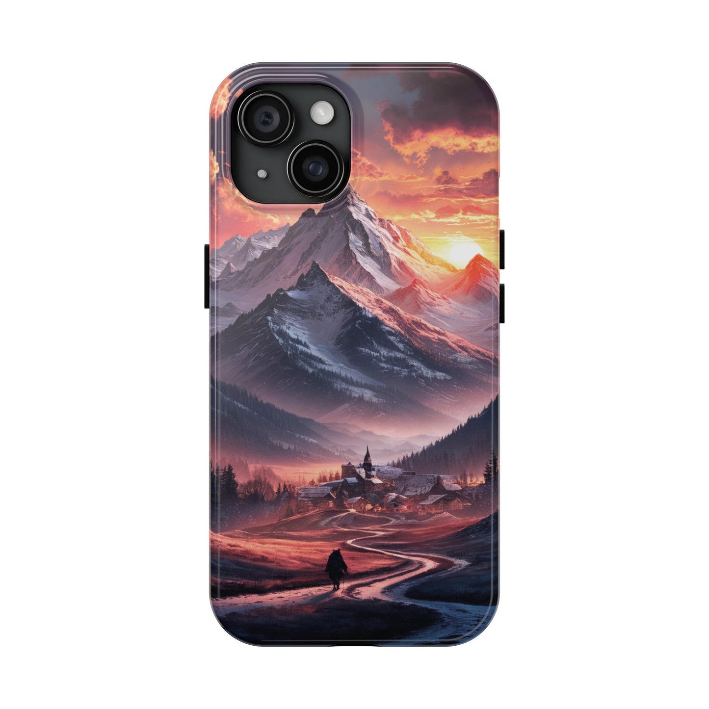 Vistas of Mountains - Tough Phone Cases