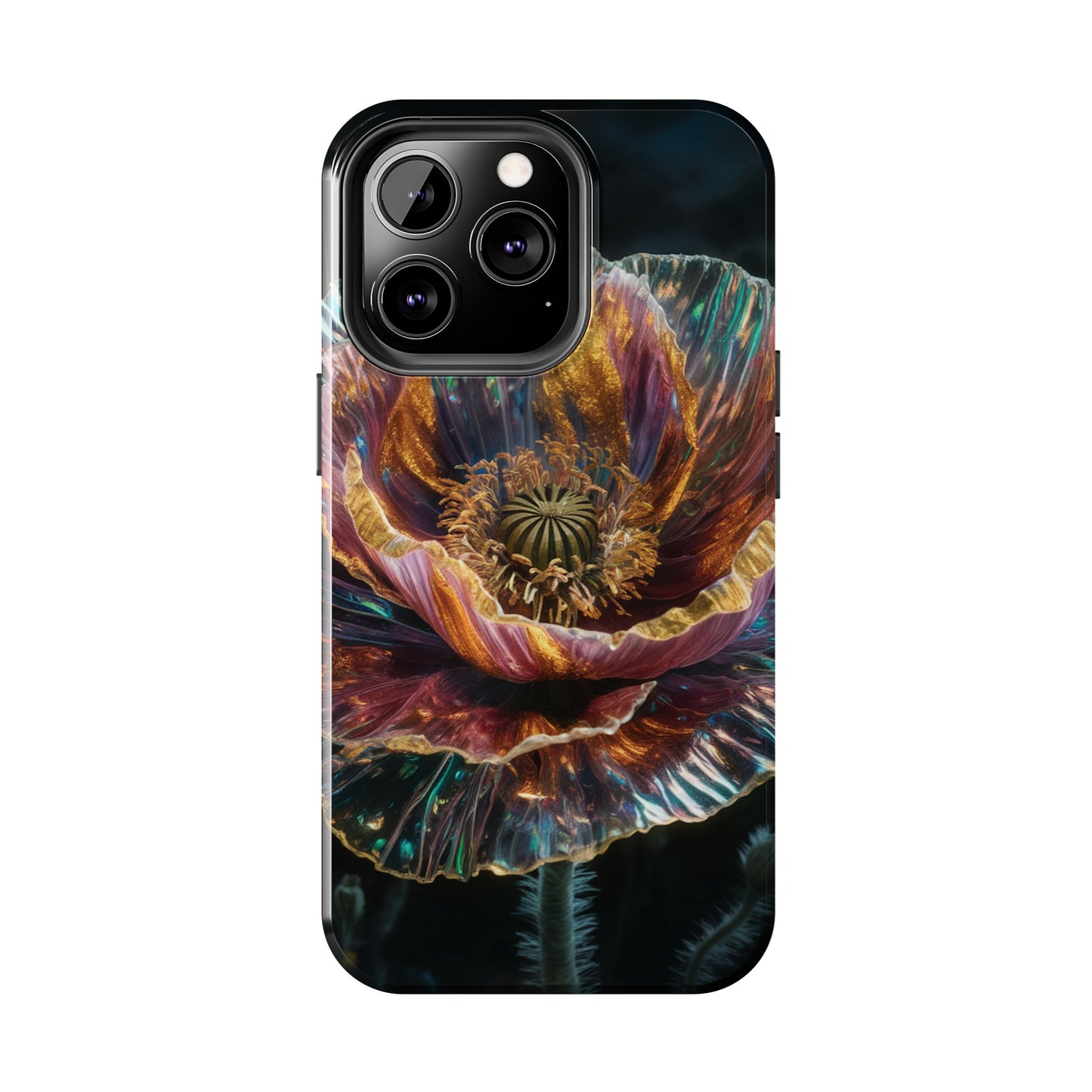 Ethereal Poppy Glow - Tough Phone Cases