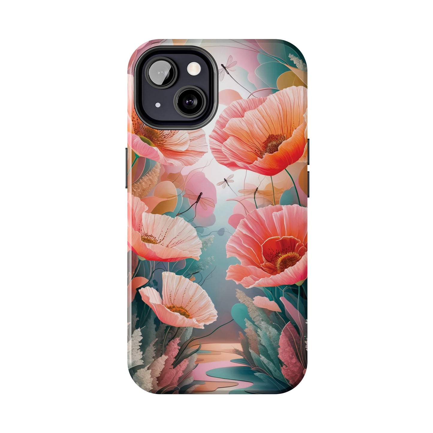 Whimsical Wings and Petal Whispers - Tough Phone Cases