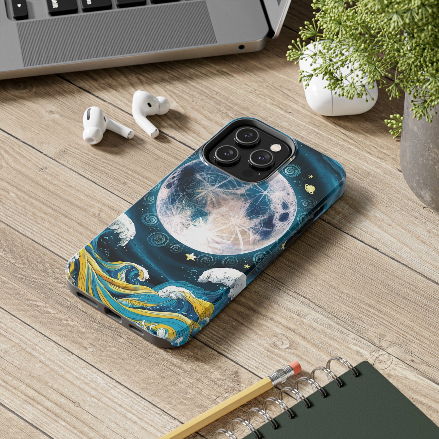 Full Moon Serenity - Tough Phone Cases