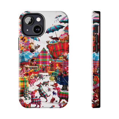 Plaid Oddities - Tough Phone Cases