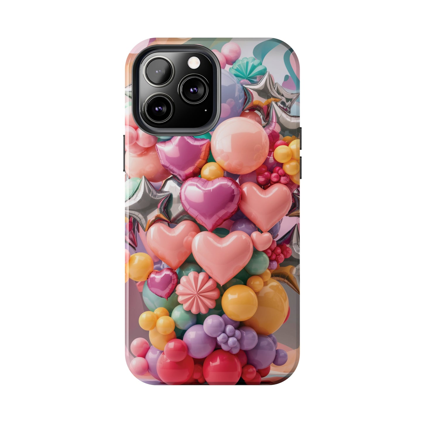 Pastel Dreams: Array of Balloons - Tough Phone Cases