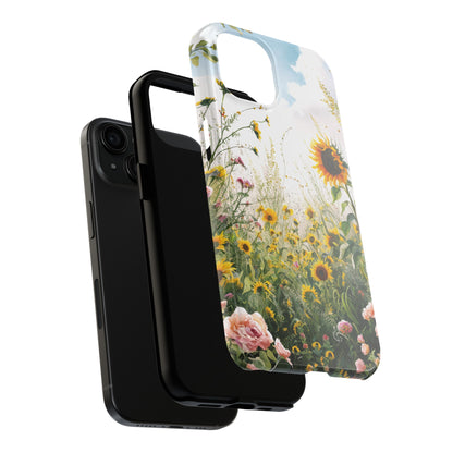 Skyward Sunflower - Tough Phone Cases