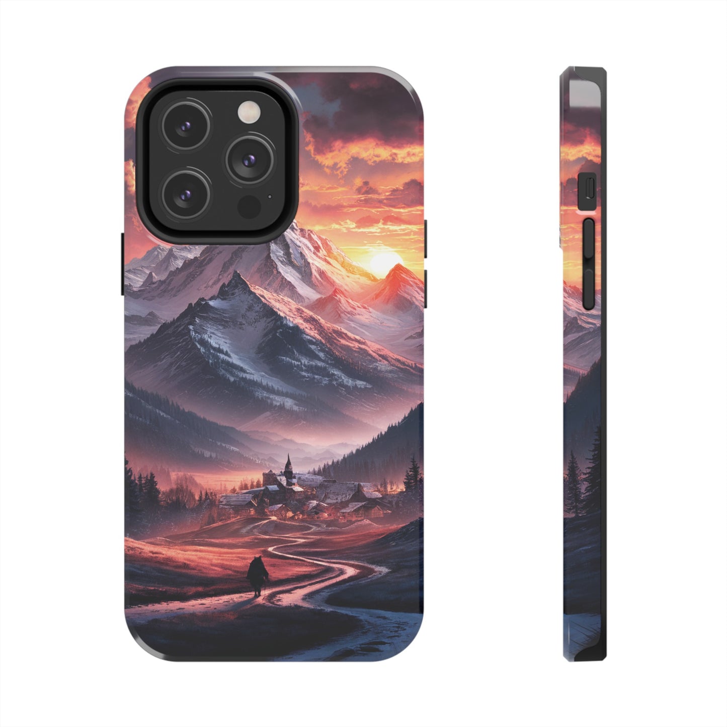 Vistas of Mountains - Tough Phone Cases