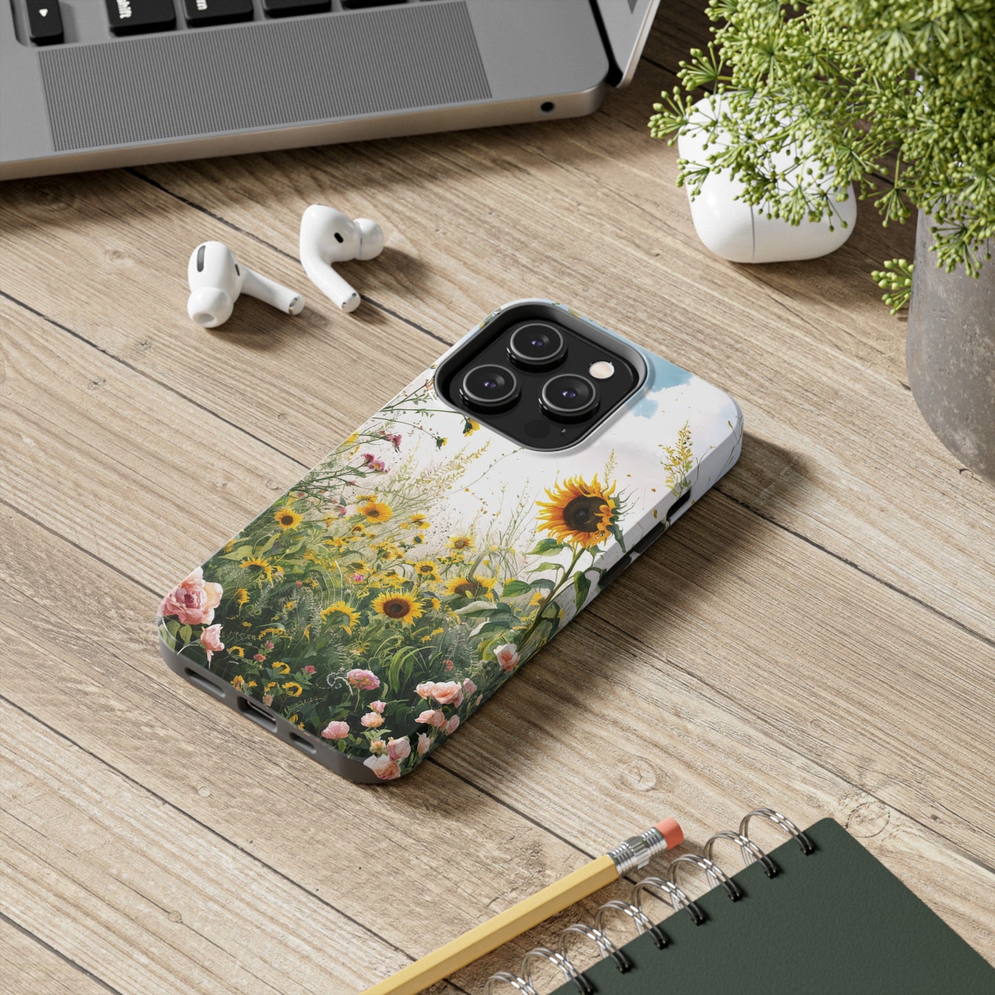 Skyward Sunflower - Tough Phone Cases