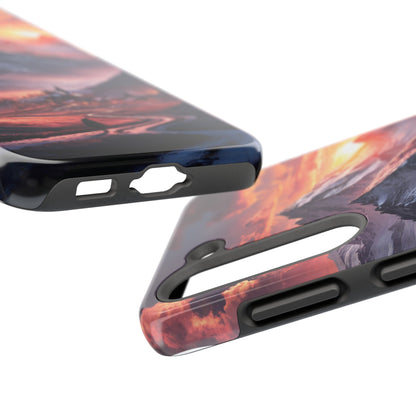 Vistas of Mountains - Tough Phone Cases