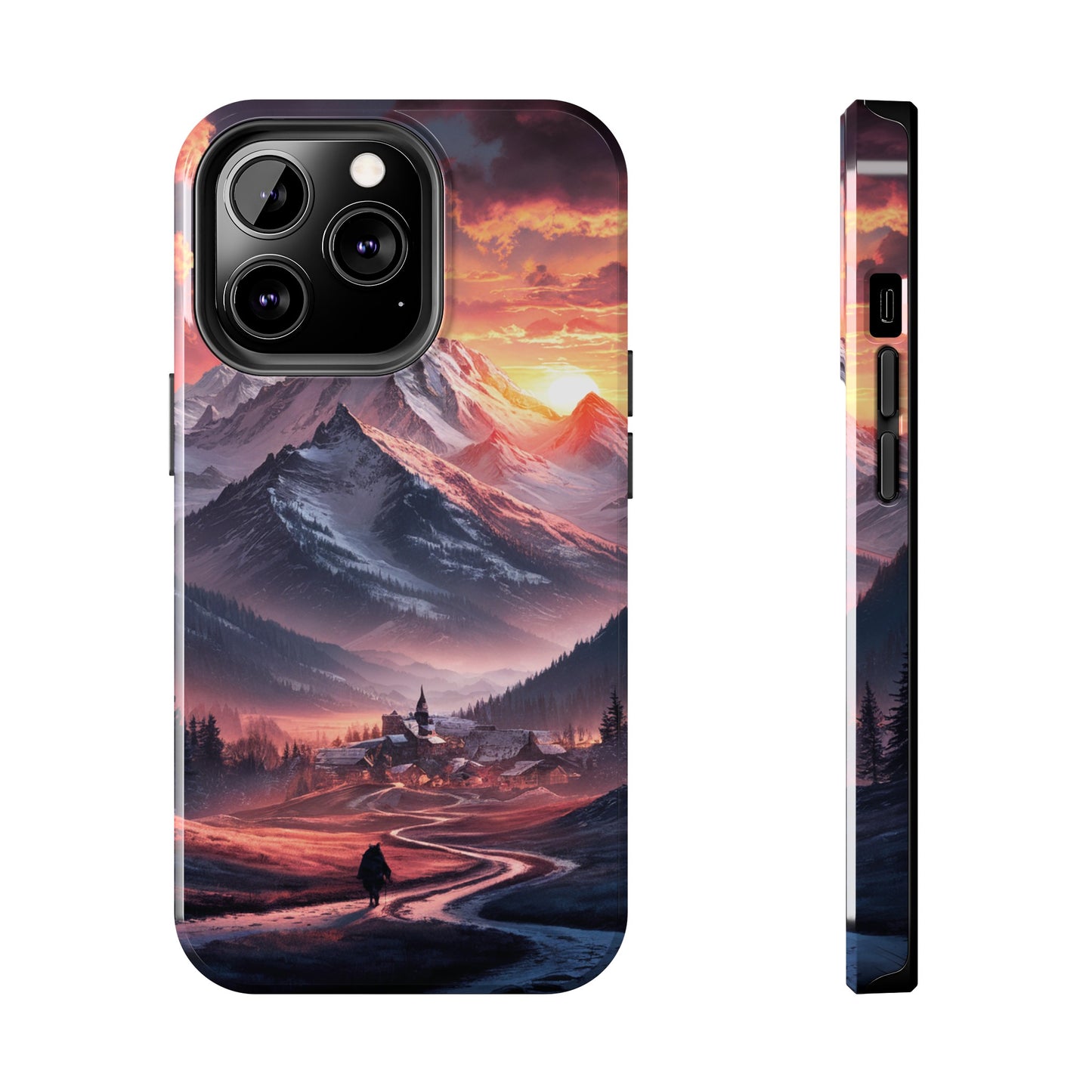 Vistas of Mountains - Tough Phone Cases