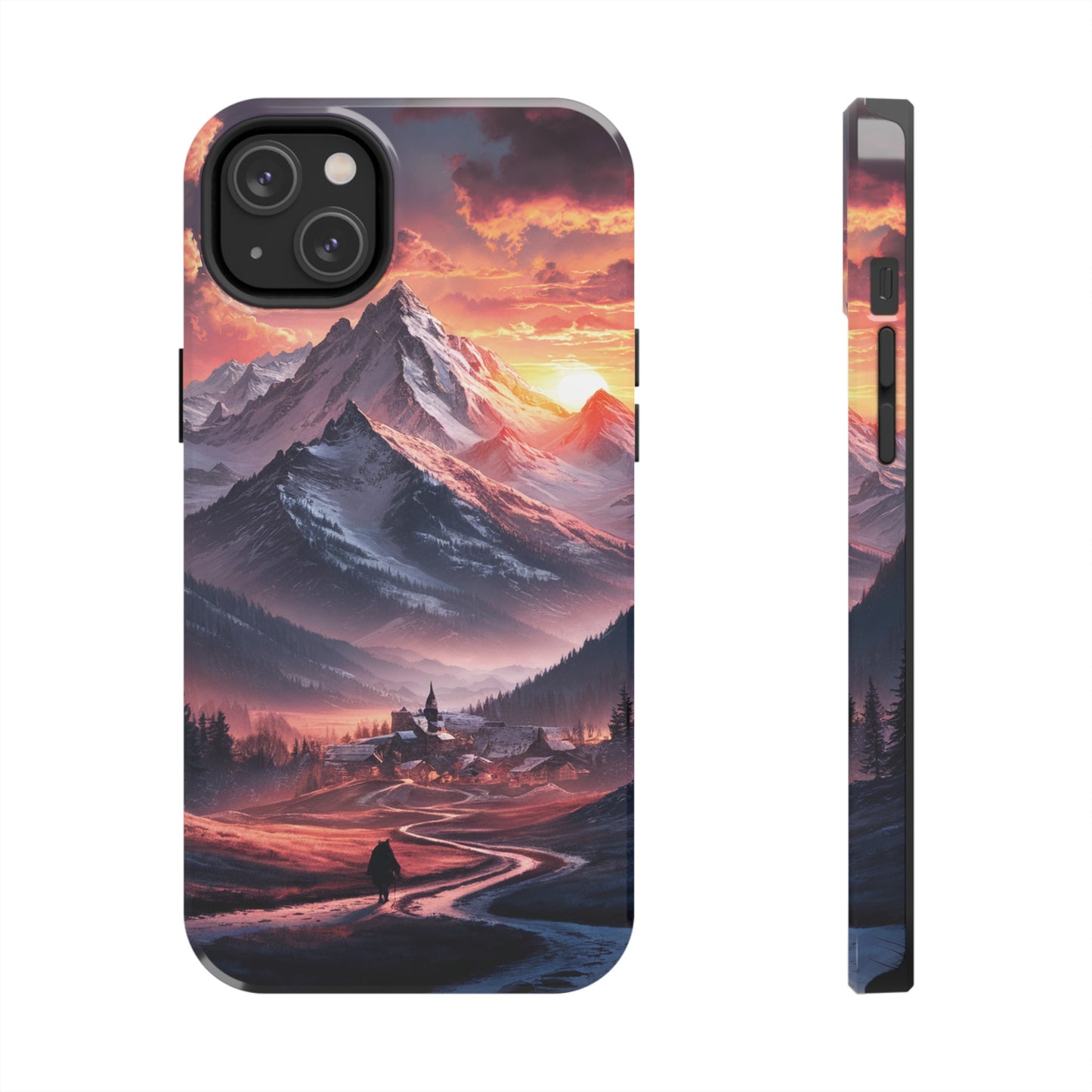 Vistas of Mountains - Tough Phone Cases