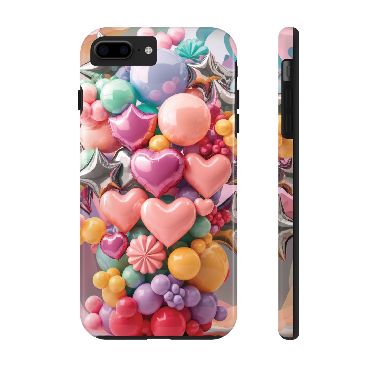 Pastel Dreams: Array of Balloons - Tough Phone Cases