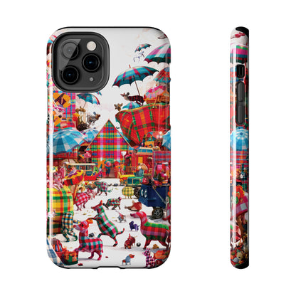 Plaid Oddities - Tough Phone Cases