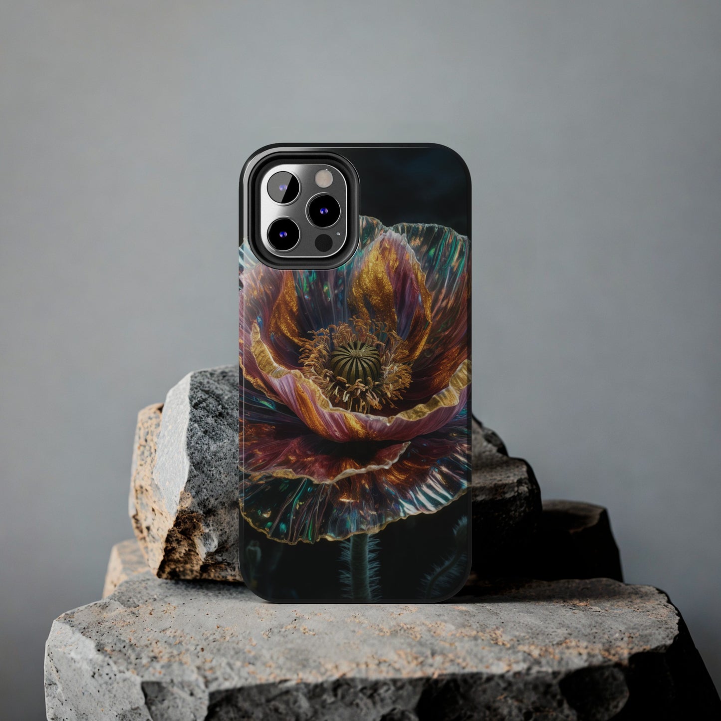 Ethereal Poppy Glow - Tough Phone Cases