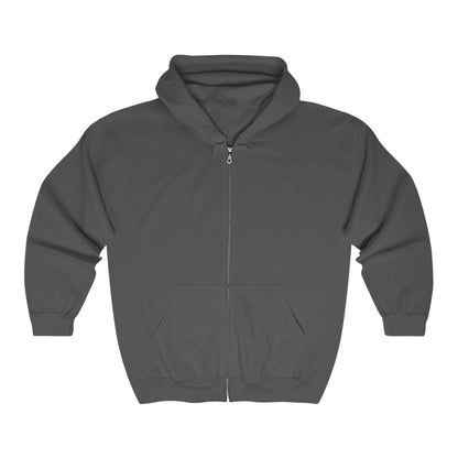 "Why do joggers love to run? Because it's cheaper than therapy!"  - Unisex Heavy Blend™ Full Zip Hooded Sweatshirt