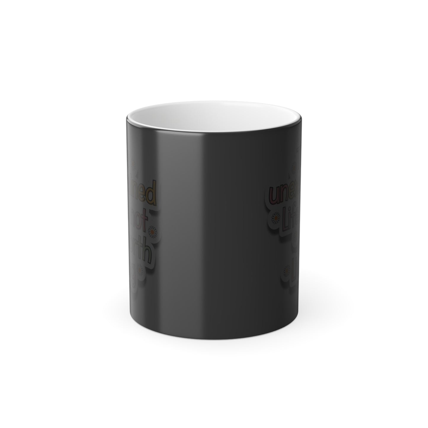 The Unexamined Life is Not Worth Living - Color Morphing Mug, 11oz