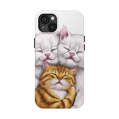 Cat Nap Trio - Tough Phone Cases