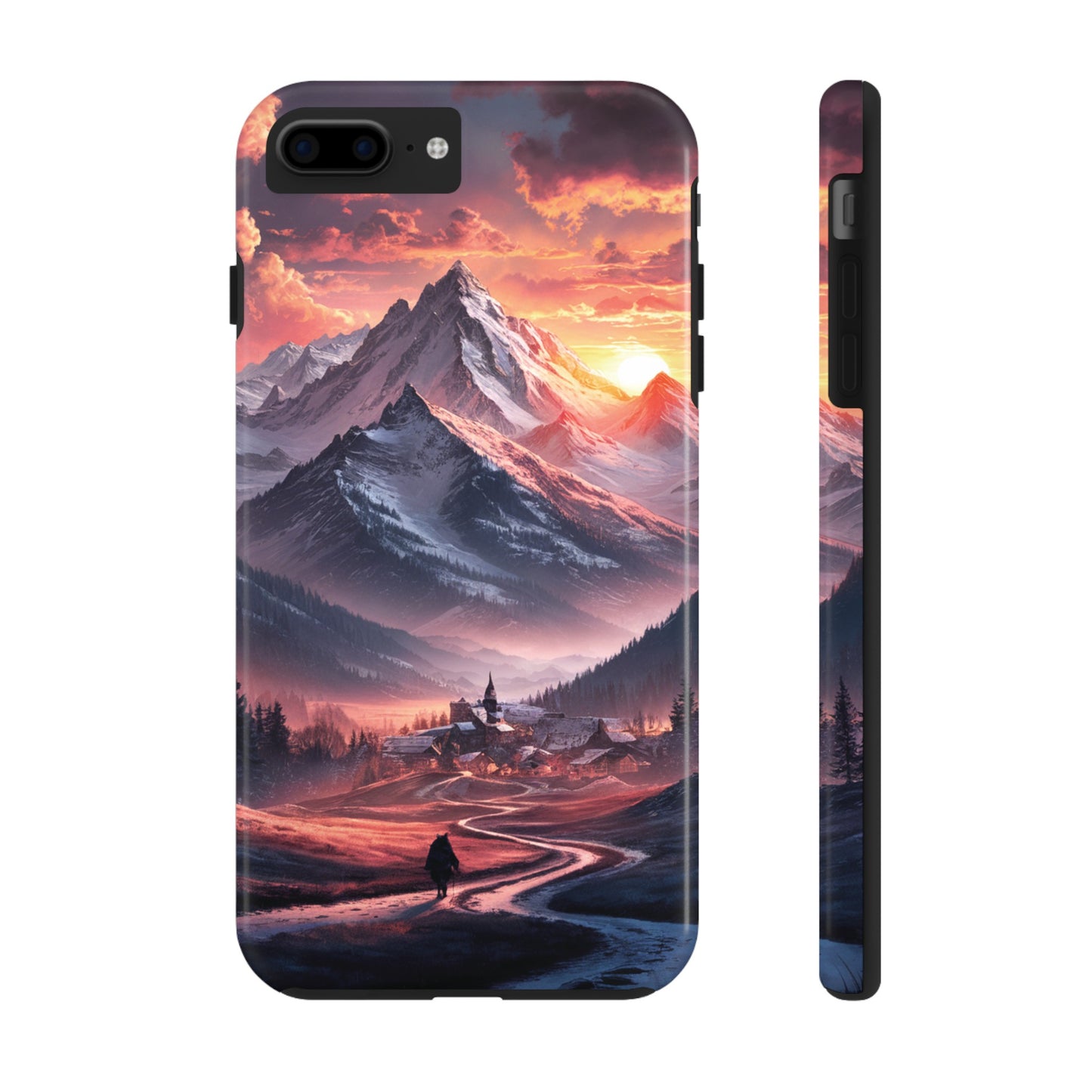 Vistas of Mountains - Tough Phone Cases