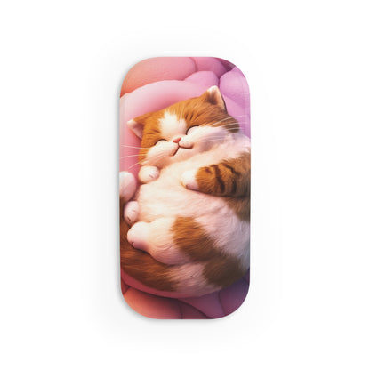 Paw-some Cat Nap - Phone Click-On Grip