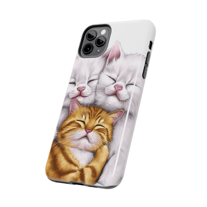 Cat Nap Trio - Tough Phone Cases