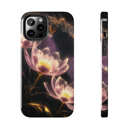 Night Lotus Glow - Tough Phone Cases