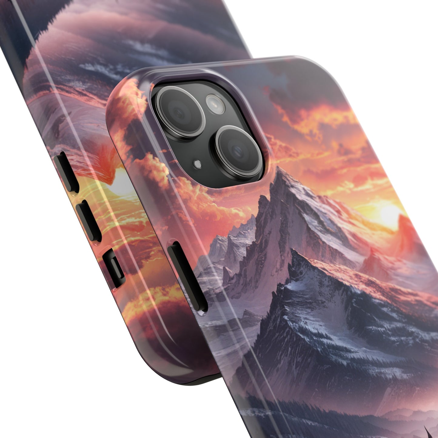 Vistas of Mountains - Tough Phone Cases