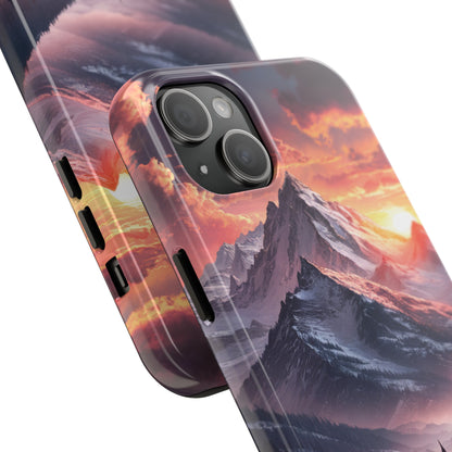 Vistas of Mountains - Tough Phone Cases