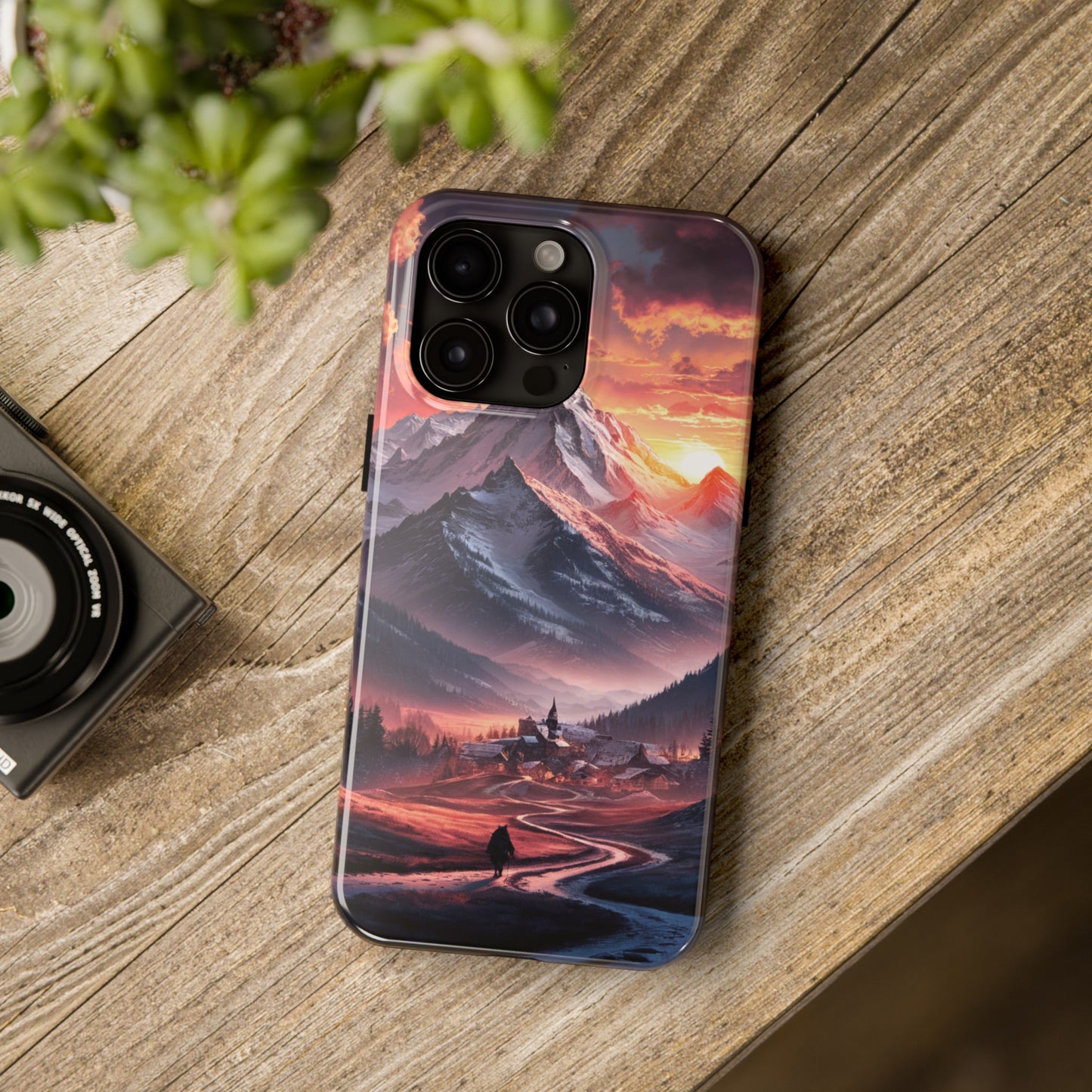 Vistas of Mountains - Tough Phone Cases