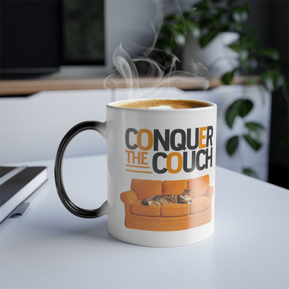 Conquer the Couch - Color Morphing Mug, 11oz