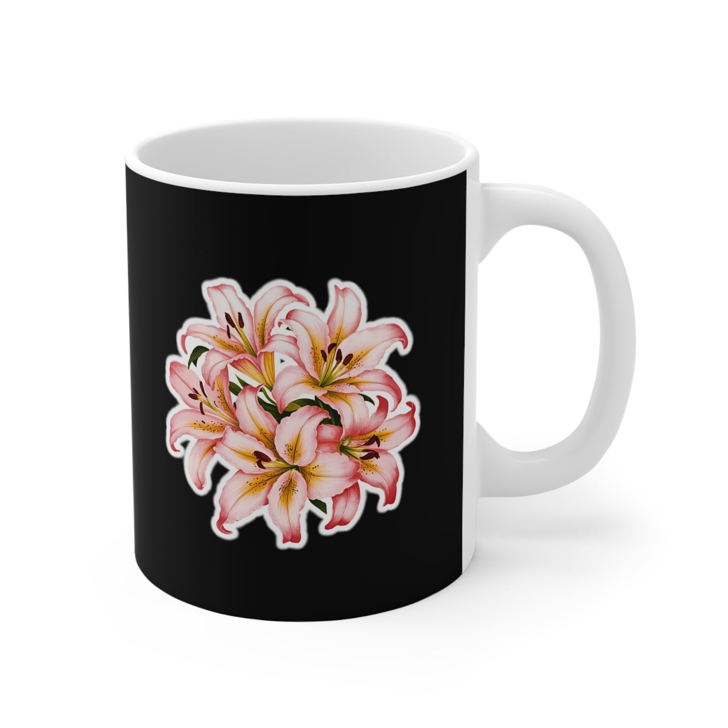 "Bonquet of Lilies" - Mug 11oz