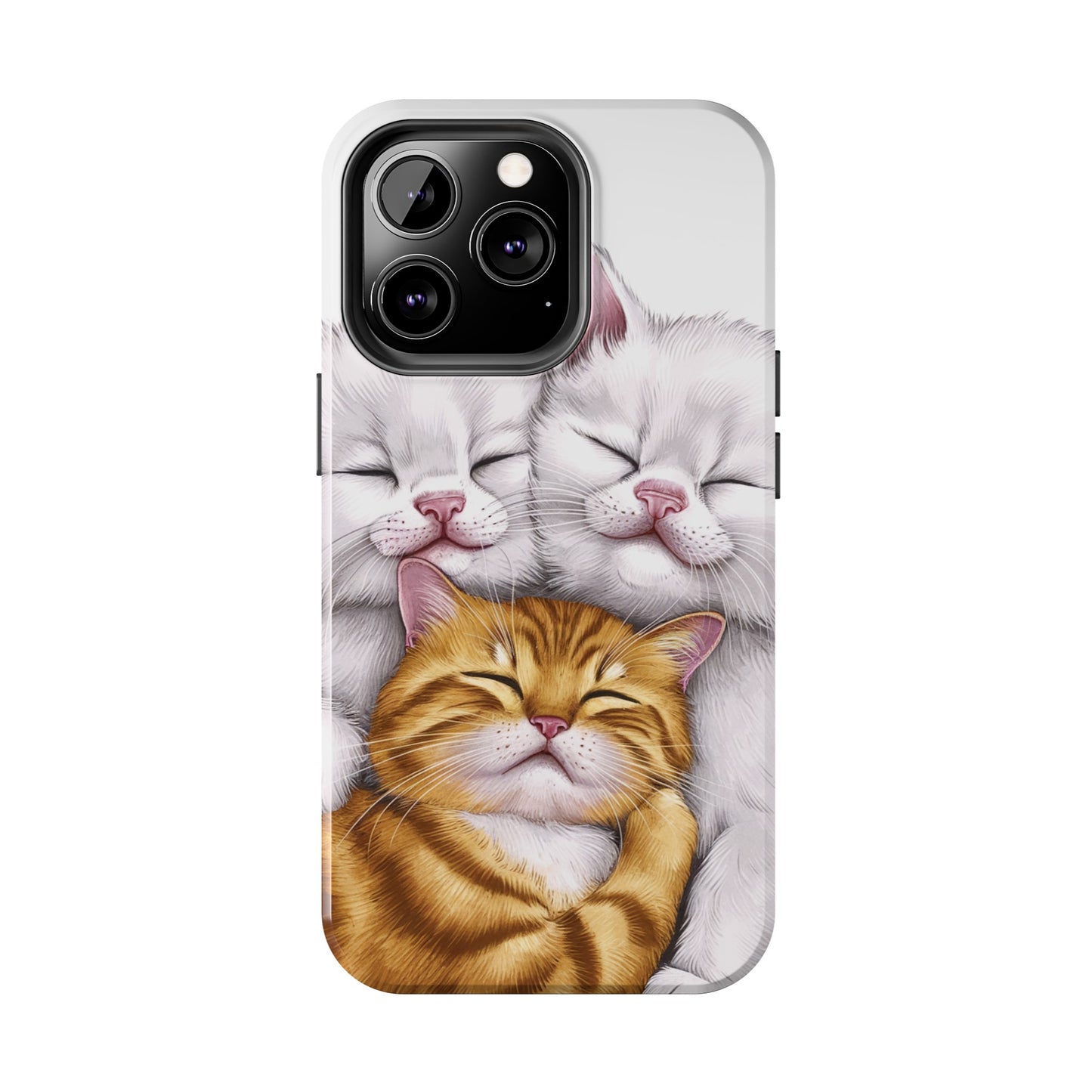 Cat Nap Trio - Tough Phone Cases