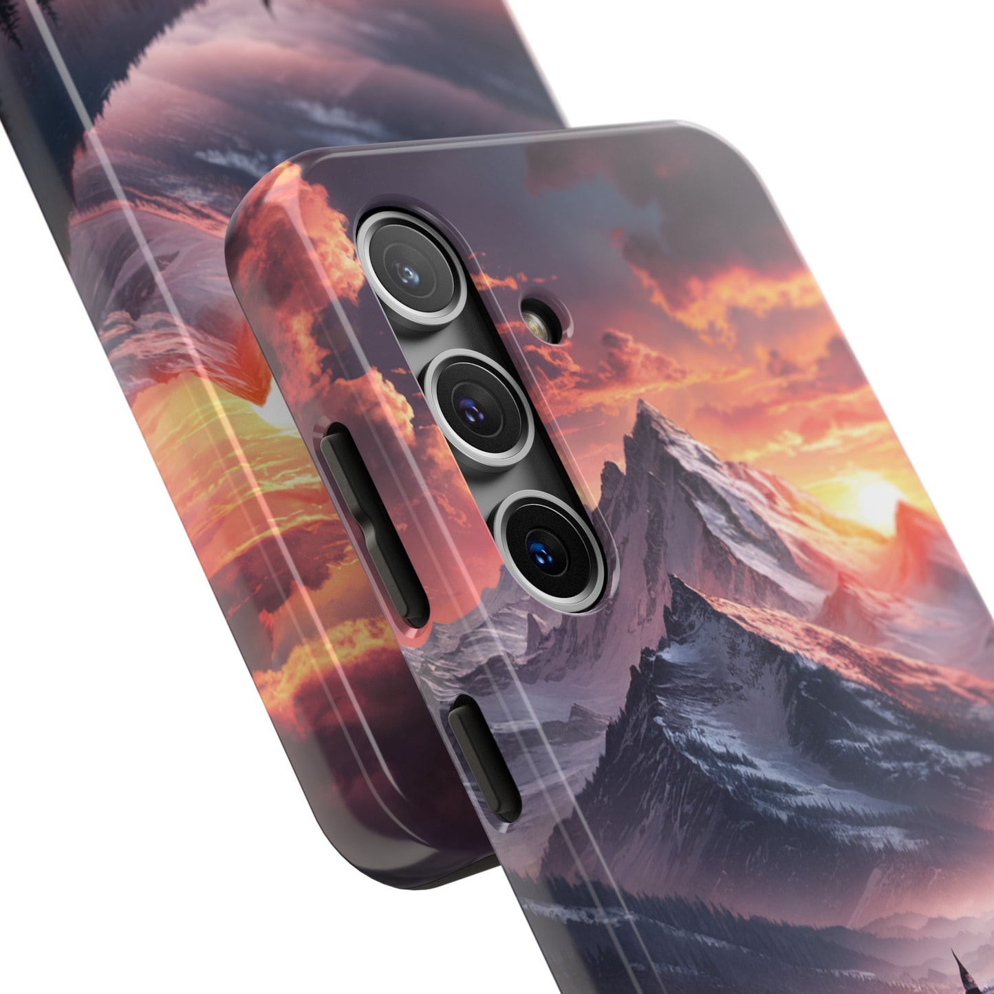 Vistas of Mountains - Tough Phone Cases