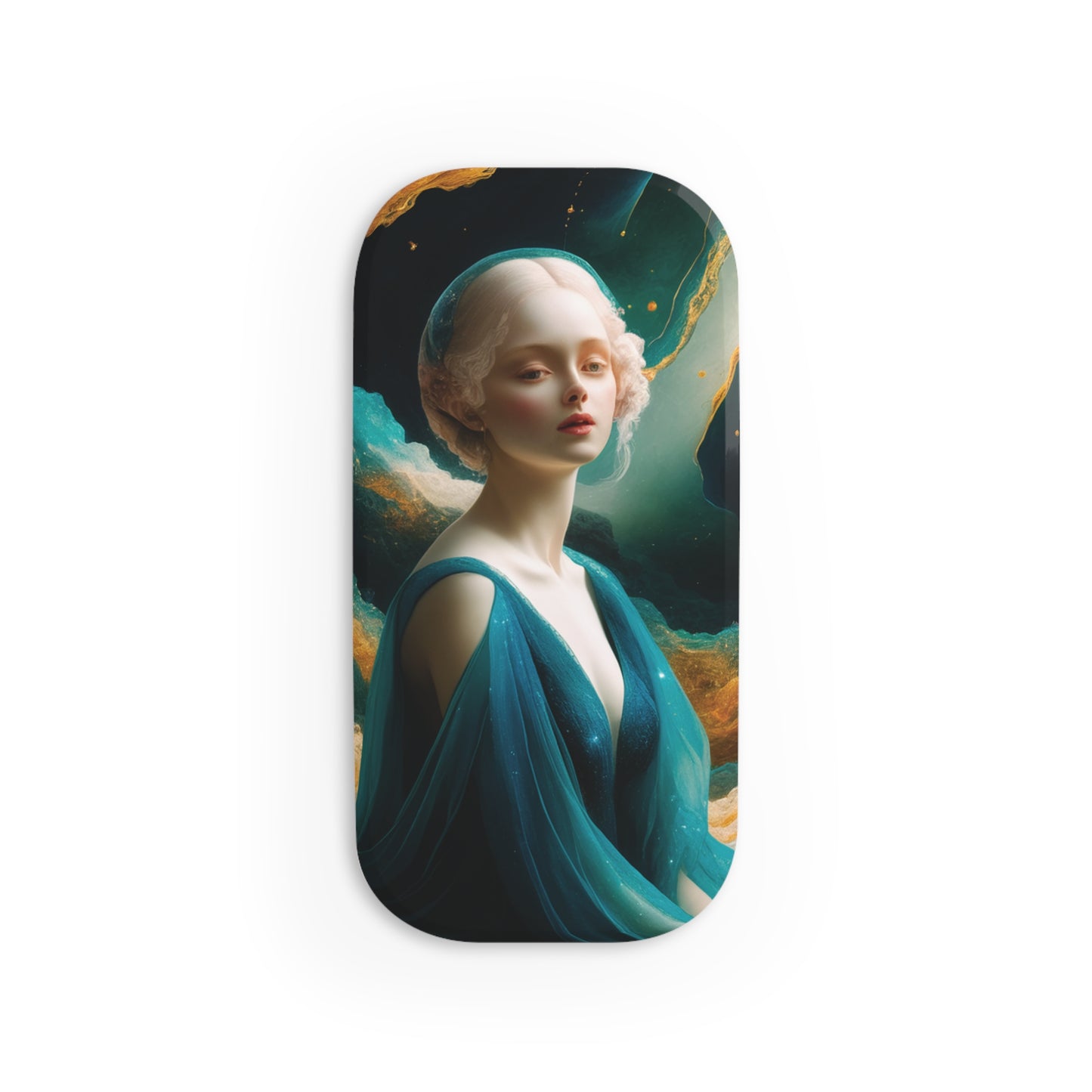 Emerald Elegance - Phone Click-On Grip