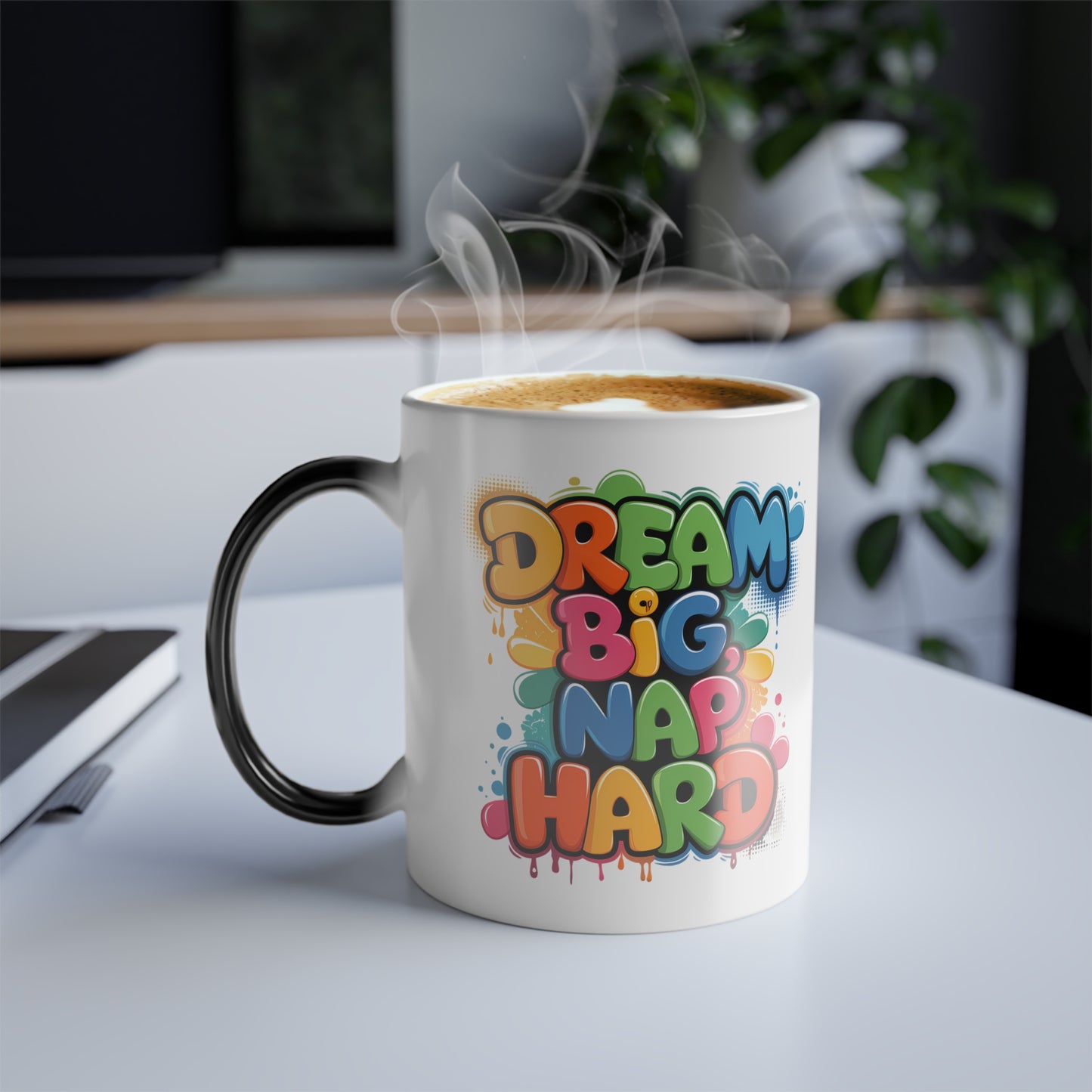 Dream Big Nap Hard - Color Morphing Mug, 11oz