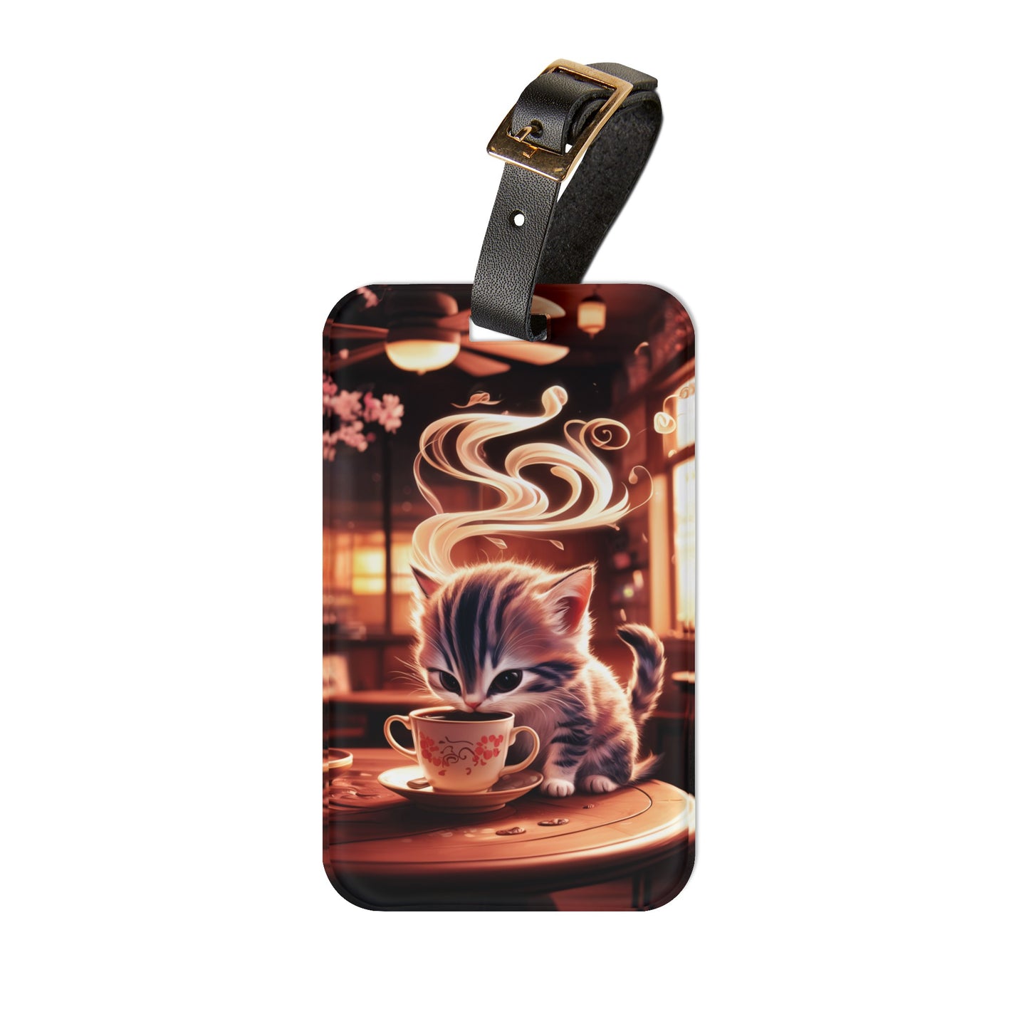 Coffee Cat Lover - Luggage Tag