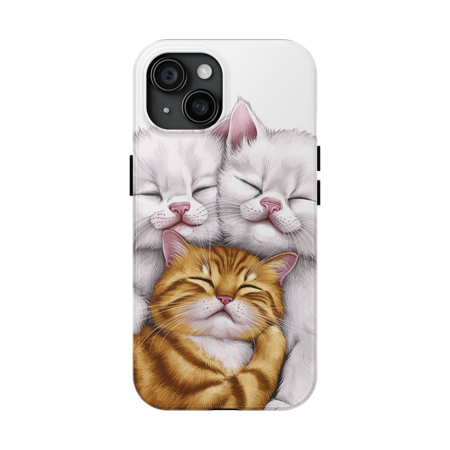 Cat Nap Trio - Tough Phone Cases