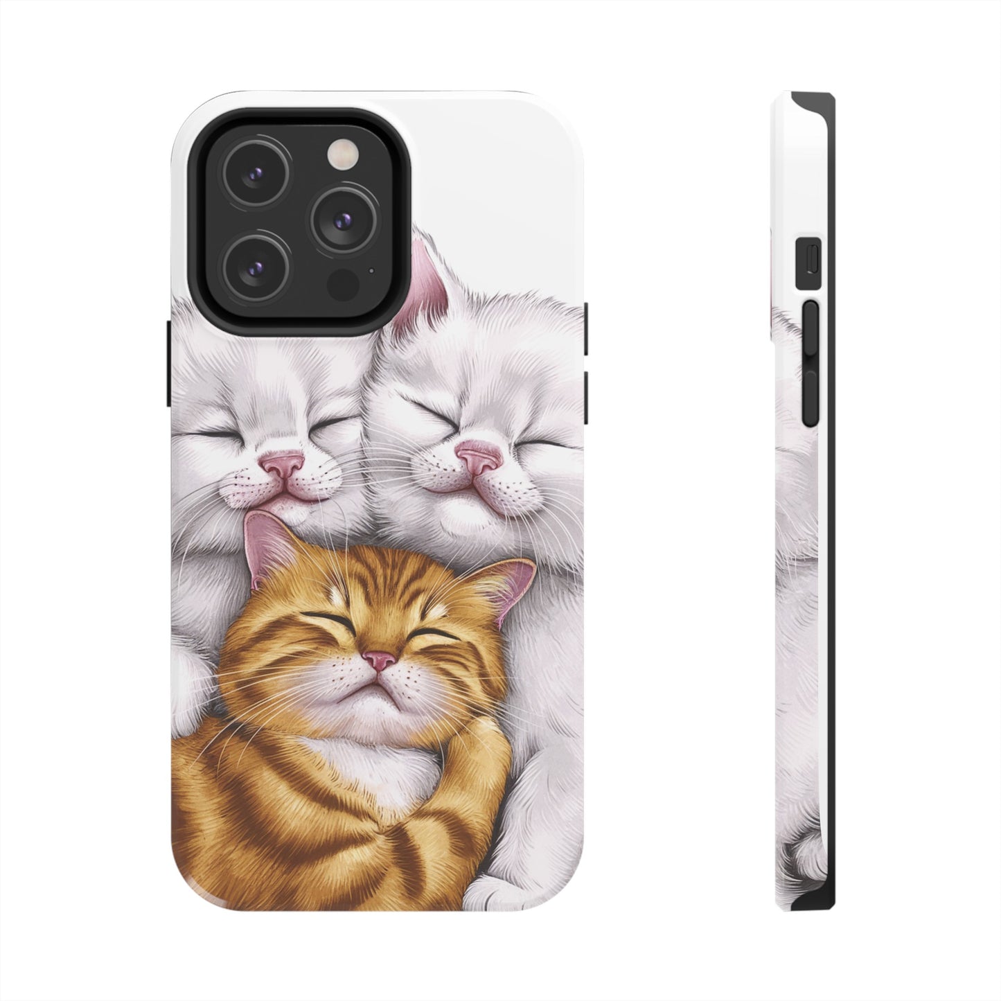 Cat Nap Trio - Tough Phone Cases