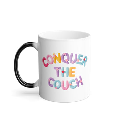 Conquer the Couch - Color Morphing Mug, 11oz