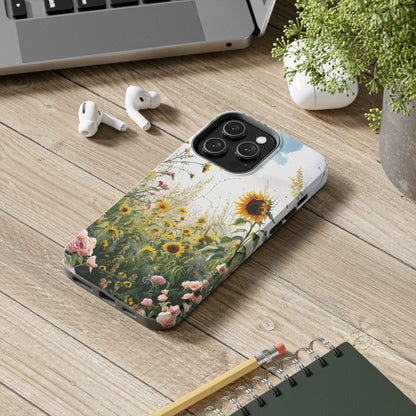 Skyward Sunflower - Tough Phone Cases