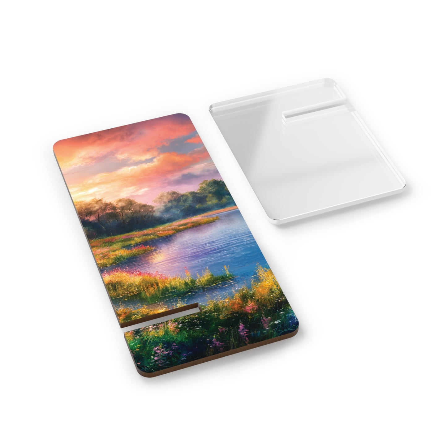 Lakeside Dusk - Display Stand for Smartphones